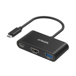 Anker Power Expand 3-in-1 USB-C Hub Gray A8339HA1 Anker Power Expand 3-in-1 USB-C Hub Gray A8339HA1