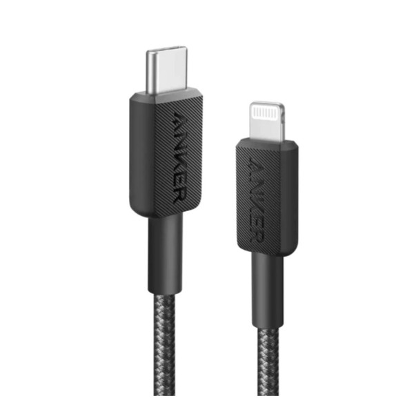 Anker 322 USB-C to Lightning Cable (1.8m Braided) (A81B6H)