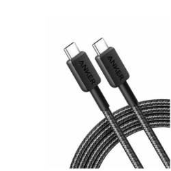Anker USB-C to USB-C Cable | 240 W | Braided | 3ft | A81D5H11 - Black