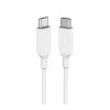 Anker USB-C to USB-C Cable | 240 W | Braided | 3ft | A81D5H21 - White