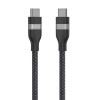 Anker USB-C to USB-C Cable | 240 W | Upcycled-Braided | 6ft | A82E2H12- Black