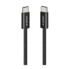 Anker Zolo USB-C to USB-C Braided Cable | 240W | 3.3 ft (1m) | Fast Charging | A8060H11 - Black