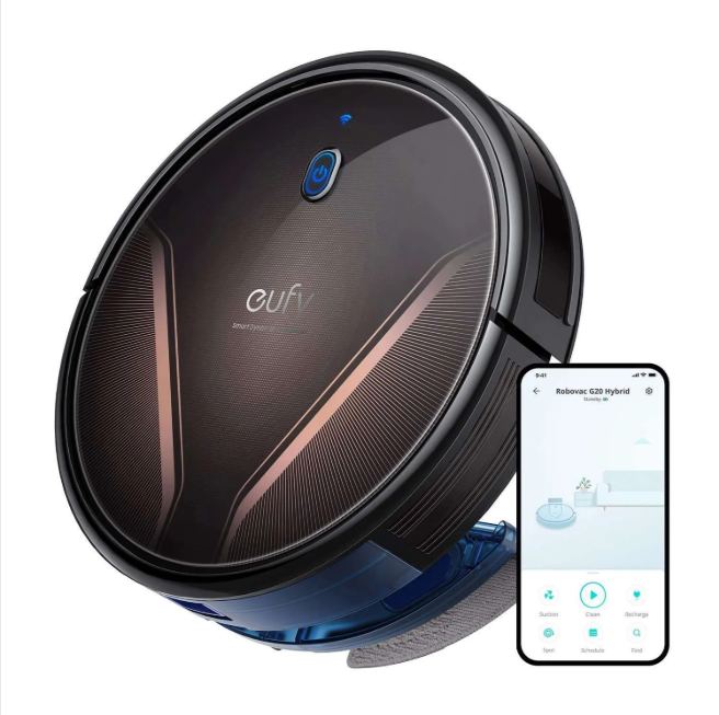 Buy Online Anker Eufy RoboVac G20 Hybrid 2-in-1 Mop and