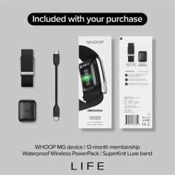 WHOOP Life on MG Wearable Health & Fitness & Activity Tracker / With 12 Month Subscription
