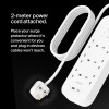 Belkin 6-Outlet Surge Protector 18W, USB-A & USB-C Ports, 2M Cord