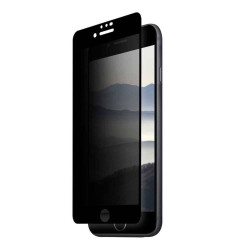 Green 3D Privacy Glass Screen Protector For Iphone 8 / 7-Black