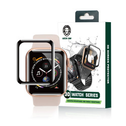 Green 3D Ag Matte Glass Screen Protector For Apple Watch 44Mm