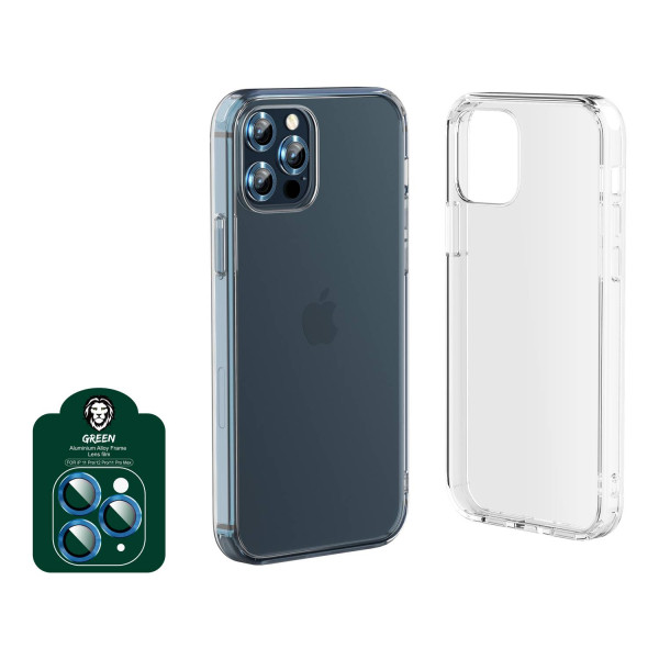 Buy Online Green 4 In 1 360 Protection Pack For Iphone 12 Pro in Qatar