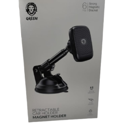 Green Rectractable Car Magnet Holder Green Rectractable Car Magnet Holder