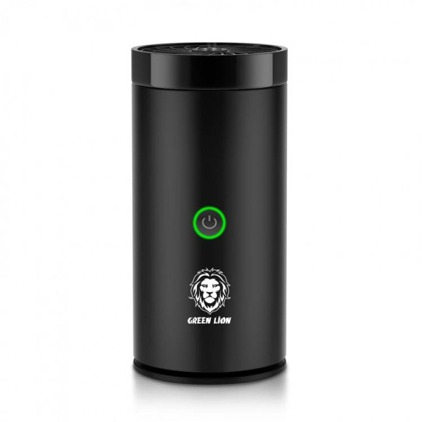 Green Lion Smart Bakhoor Rechargeable Electric Car Incense Burner - Black