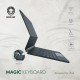 Buy Online Magic Keyboard for iPad 12.9 (Arabic/English) 500mAh-Black in Qatar