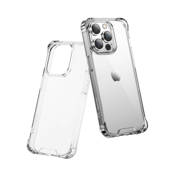Green Rocky series- Anti-Shock Case Clear for iPhone 14