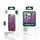 Green Lion Glitter Resin case Pink for iPhone 14 Pro Max