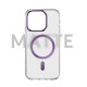 Green Matt magsafe Case Purple for iPhone 14 Pro