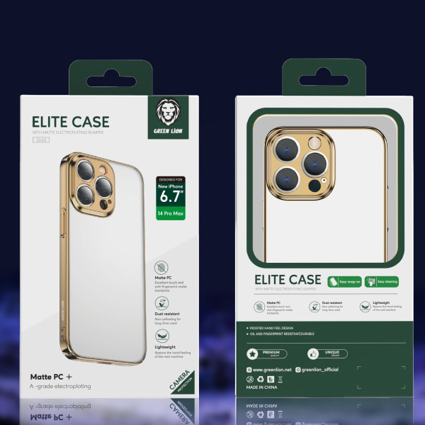 Green Lion Elite case Black for iPhone 14 Pro Max