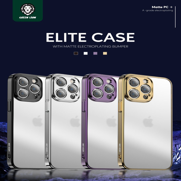 Green Lion Elite case Purple for iPhone 14 Pro Max in Qatar