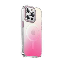 Green Rainbow magsafe Pink for iPhone 14 Pro