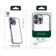 Green Mars-Electroplatingtpu Case Purple for iPhone 14 Pro Max