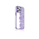 Green Lion Nature 2 Flower Curtain Case For Iphone 14 Pro Max 6.7 Purple