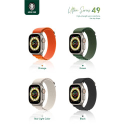 Green Lion Ultra Series 49 Strap for Apple Watch 49 mm - Orange