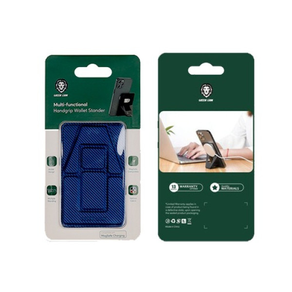 Green Lion Multi-functional Handgrip Wallet Stand