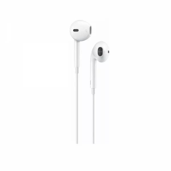 Green Stereo Earphones With Lightning Connector - White