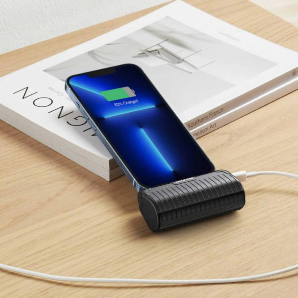 Green Lion Poket Power bank 5000mAh PD 20W with Type-C Connector - Black