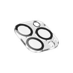 Green Camera Lens Pro Aluminum Protector For iPhone 13 Pro /13 Pro Max Transparent