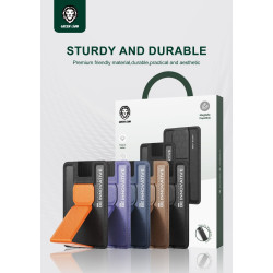 Green Lion Magsafe Wallet Stand - Purple