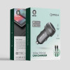Green Lion PD + QC 100W Car Charger With Type-C To Lightning Cable (1m)