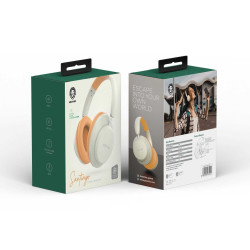 Green Lion Santiago Wireless Headphone - Biege