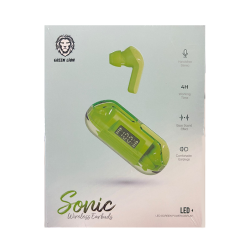 Green Lion Sonic Wireless Earbuds Green