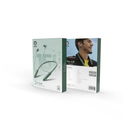 Green Lion Larissa Wireless Neckband Headphones - Green