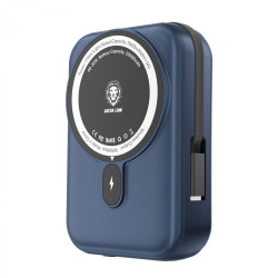 Green Lion Monaco Magsafe Power bank 20000 mAh 22.5W - Dark Blue