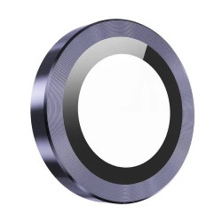 Green Lion Camera Lens Armor for Galaxy S24 Ultra - Purple