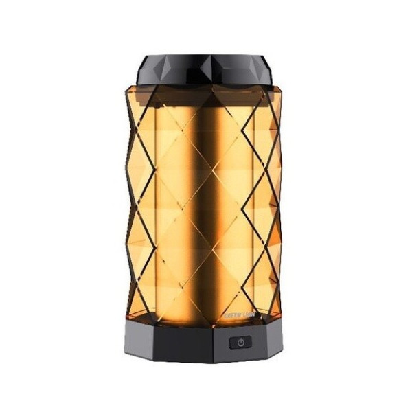 Green Lion Crystal Bakhoor Incense Burner 2000mAh - Sunset Orange