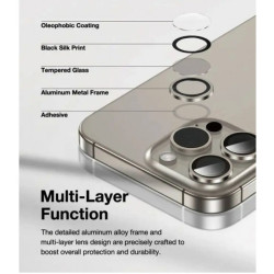 Green Lion HD Plus Camera Lens iPhone 16 Pro/16 Pro Max - Titanium