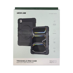 Green Lion Trioshield iPad Case for iPad Pro 13" (2024) - Black