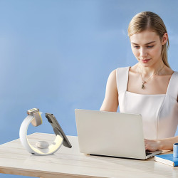 Green Lion Moon Charge 4 in 1 Wireless Charger - White