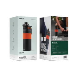 Green Lion Athlete Thermal Bottle - Orange