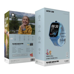 Green Lion 4G Kids Watch Pro 1.85" Smart Watch - Blue