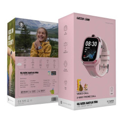 Green Lion 4G Kids Watch Pro 1.85" Smart Watch - Pink