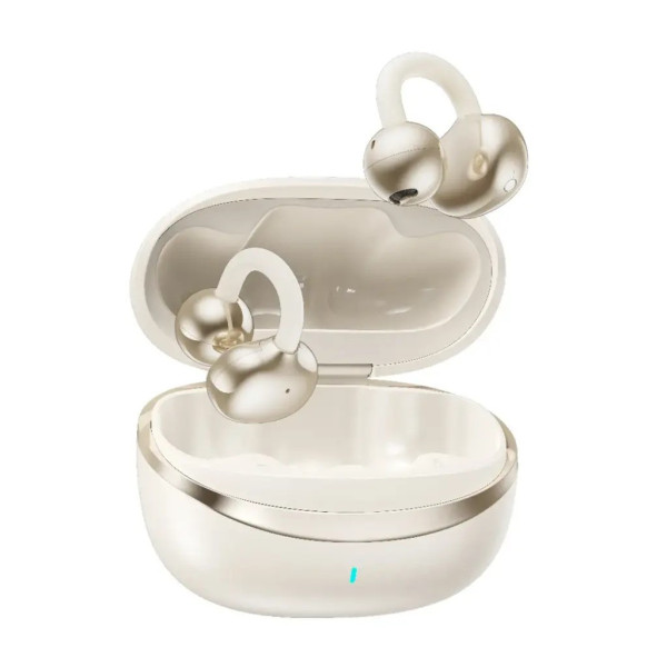 Green Lion Sonix Clip Wireless Earbuds - Cream