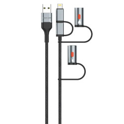 Green Lion 6 IN 1 Cable Charging | LED Light | Ignition