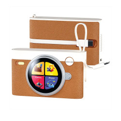 Green Lion All-in-One 10000mAh Power Bank - Brown