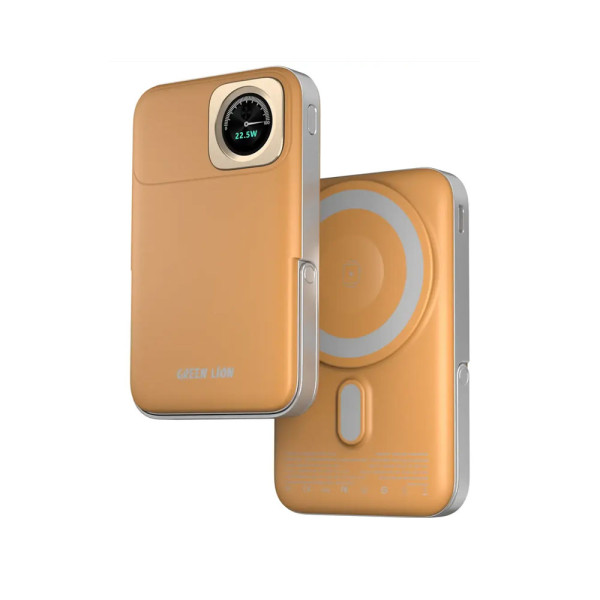 Green Lion Volt Gauge 10000mAh Power Bank PD 22.5W - Orange