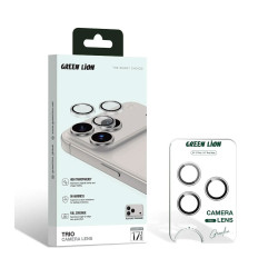 Green Lion Trio Camera Lens for iPhone 17 Pro/17 Pro Max Clear