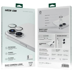 Green Lion Duo Camera Lens for iP 17  Clear 6.3