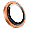 Green Lion HD Plus Camera Lens for iPhone 17 Pro/17 Pro Max Orange Titanium