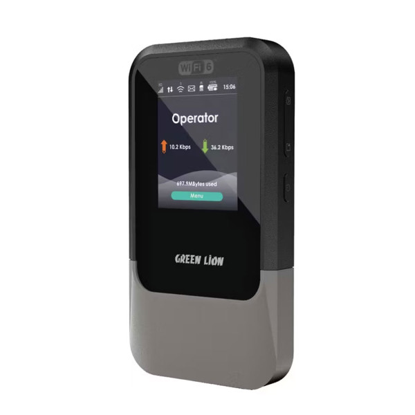 Green Lion Connect 5G Portable Mifi Router - Black